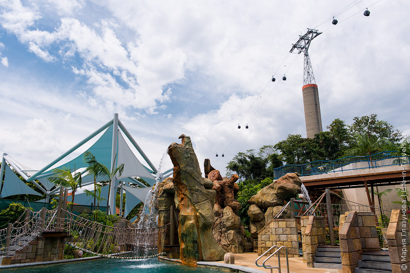Adventure Cove Waterpark – аквапарк для детей в Сингапуре