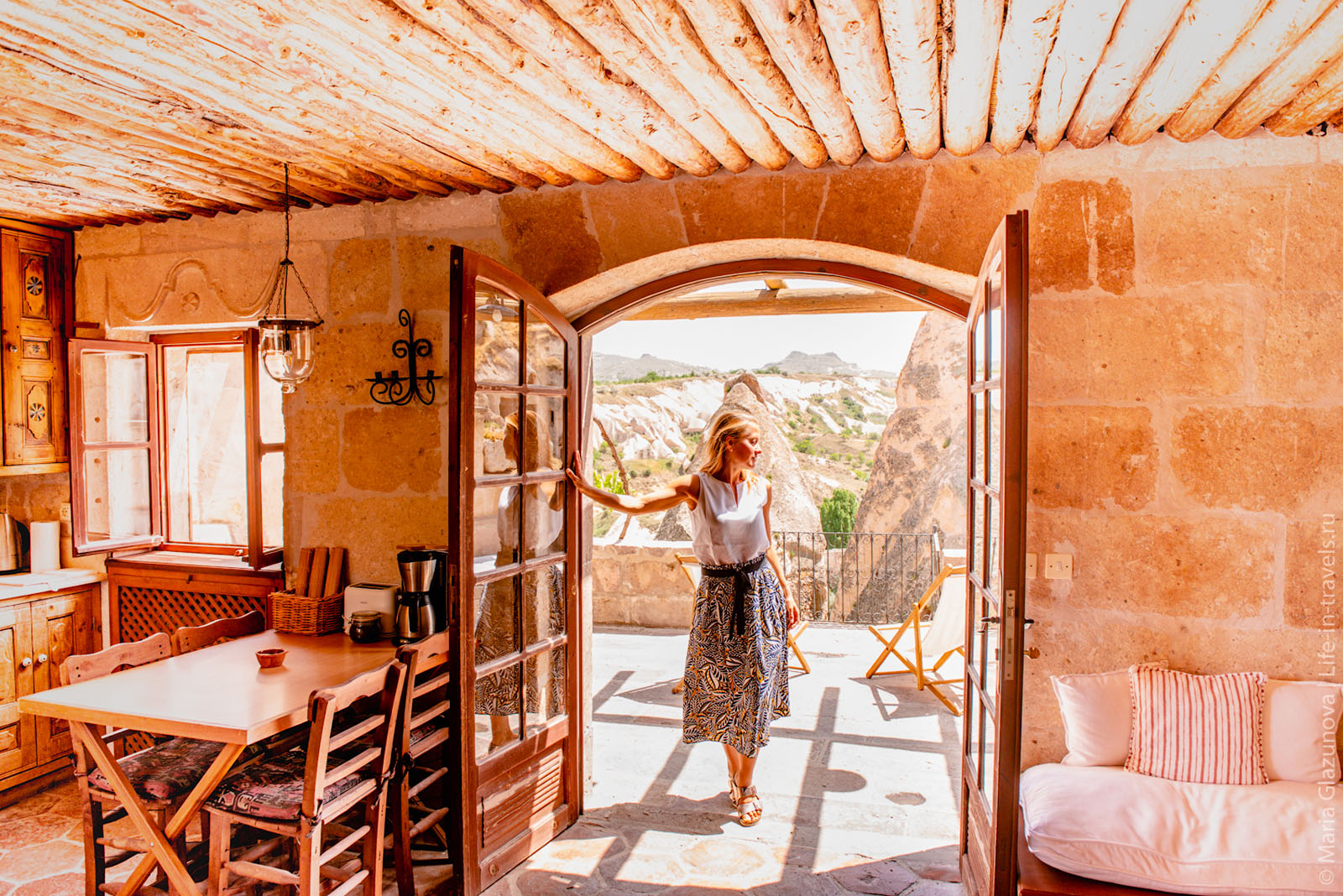 Les Maisons de Cappadoce - пещерный отель в Каппадокии