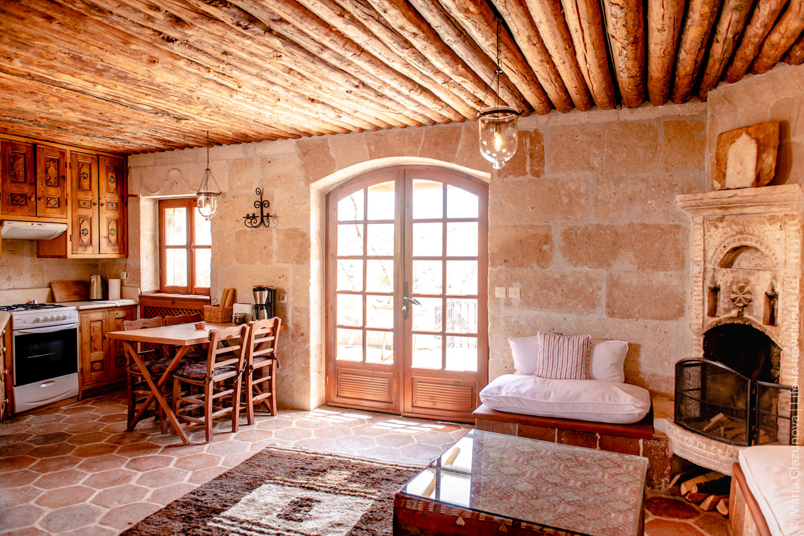 Les Maisons de Cappadoce - пещерный отель в Каппадокии